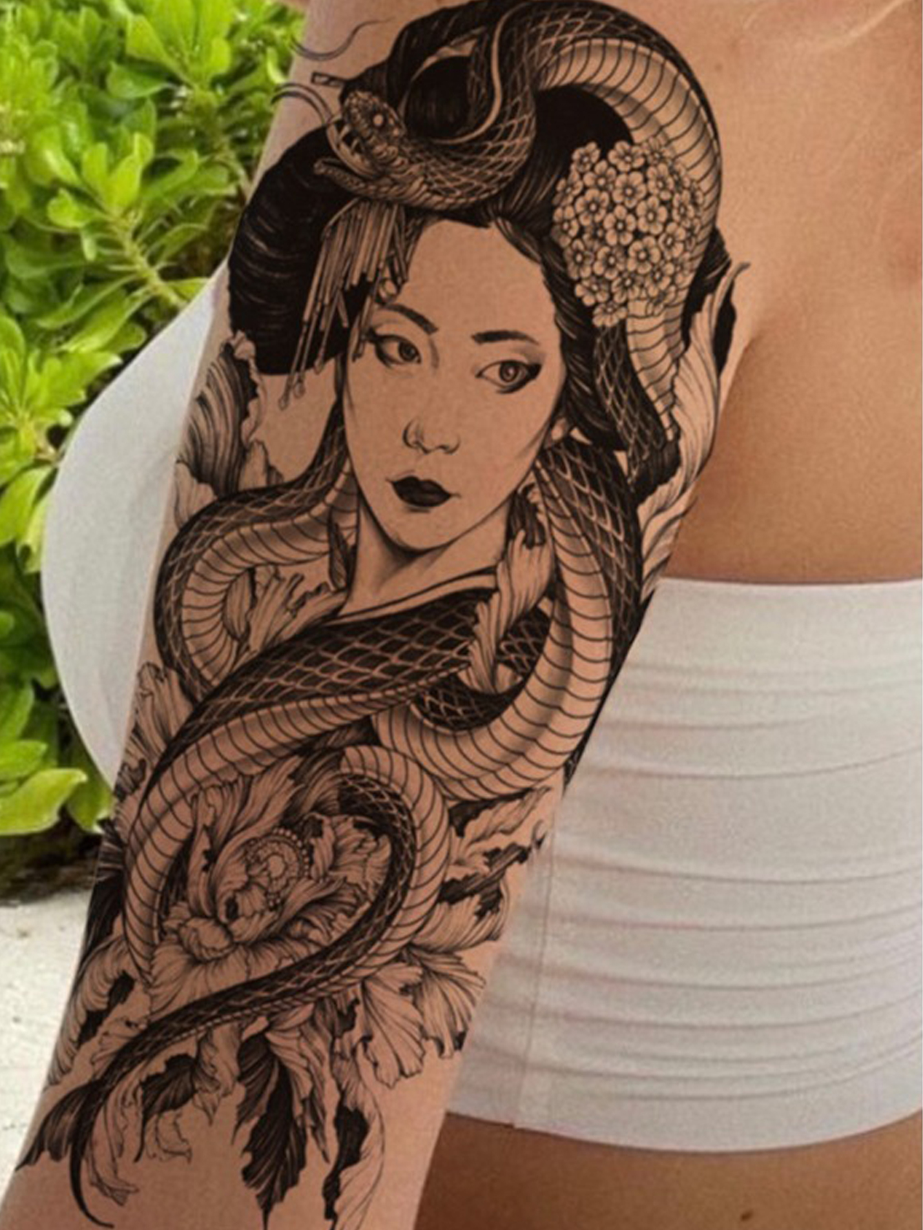 Animal Style Waterproof Arm Tattoo Sticker